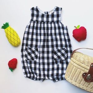 The Checkered Romper